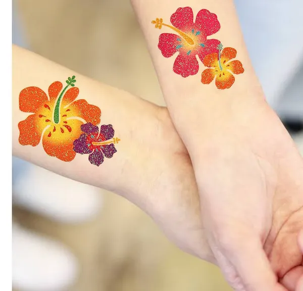 4_Styles_Flower_Tattoo_Waterproof_Temporary_Body_Tattoo_pack_of_2