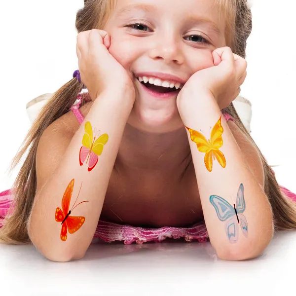 6_Pcs_Butterfly_Temporary_Tattoo_pack_of_2