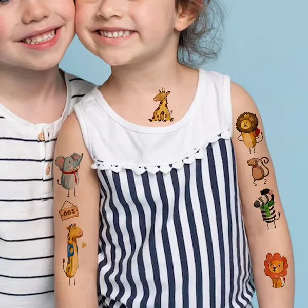 9pcs_Animals_Temporary_Tattoo_pack_of_2