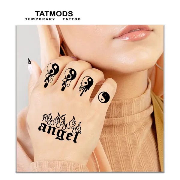 Angle_Fire_Design_Temporary_Tattoo_Pack_Of_2