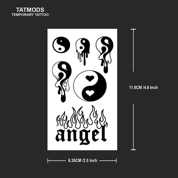 Angle_Fire_Design_Temporary_Tattoo_Pack_Of_2