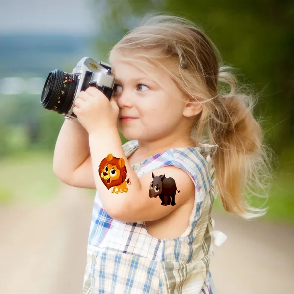 Animals_Cute_Temporary_Tattoo_pack_of_2