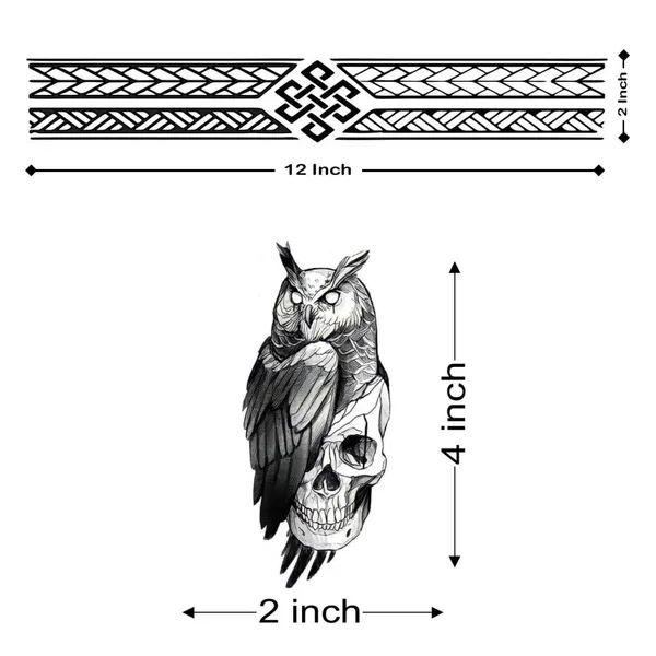 Black_Skin_Safe_Tattoo_Film_Premium_Sticker_Decal_For_Boys_And_Girls_Pack_Of_2