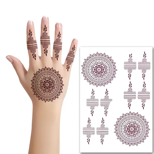 Dark_Brown_Skin_Safe_Tattoo_Paper_Premium_Sticker_Decal_For_Women_And_Girls_Pack_Of_1