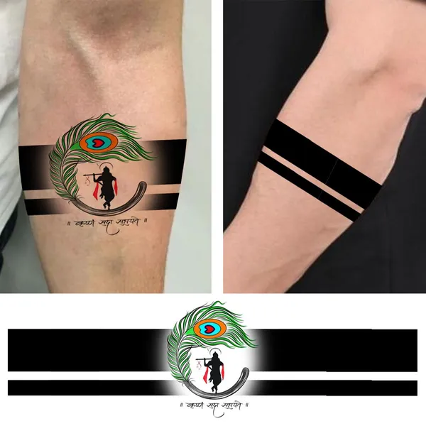 Multicolor_Skin_Safe_Tattoo_Film_Premium_Sticker_Decal_For_Men_And_Women_Pack_Of_2