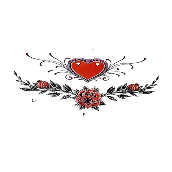Red_Skin_Safe_Tattoo_Paper_Premium_Sticker_Decal_For_Men_And_Women_Pack_Of_2