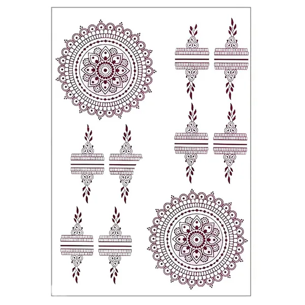 Dark_Brown_Skin_Safe_Tattoo_Paper_Premium_Sticker_Decal_For_Women_And_Girls_Pack_Of_1