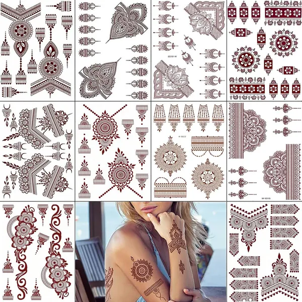 Dark_Brown_Transfer_Paper_Premium_Sticker_Decal_For_Women_And_Girls_Pack_Of_10_Sheets
