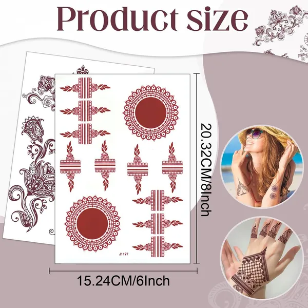 Red_Skin_Safe_Tattoo_Paper_Premium_Henna_Temporary_Tattoo_For_Women_And_Girls_Pack_Of_1