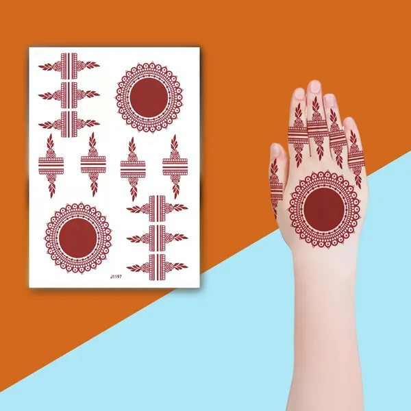 Red_Skin_Safe_Tattoo_Paper_Premium_Henna_Temporary_Tattoo_For_Women_And_Girls_Pack_Of_1