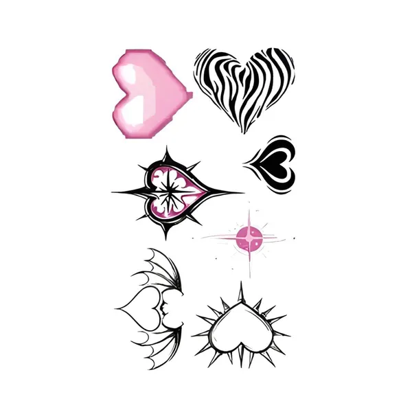 Multicolor_Skin_Safe_Tattoo_Paper_Premium_Sticker_Decal_For_Men_And_Women_Pack_Of_2