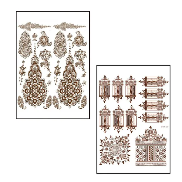 Dark_Brown_Skin_Safe_Tattoo_Paper_Premium_Sticker_Decal_For_Women_And_Girls_Pack_Of_1