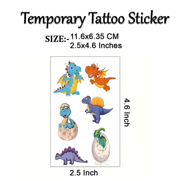 Multicolor_Skin_Safe_Tattoo_Paper_Premium_Sticker_Decal_For_Boys_And_Girls_Pack_Of_2
