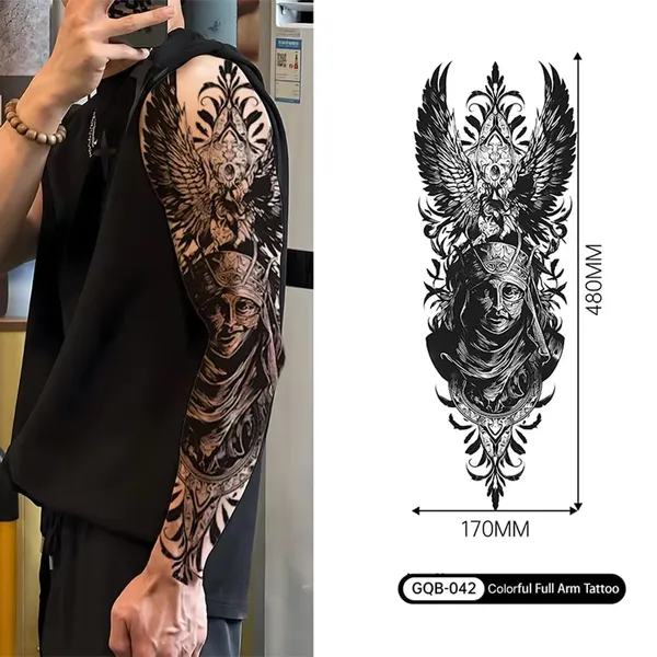 Black_Skin_Safe_Tattoo_Film_Premium_Temporary_Tattoo_Sleeve_For_Adults_Pack_Of_1