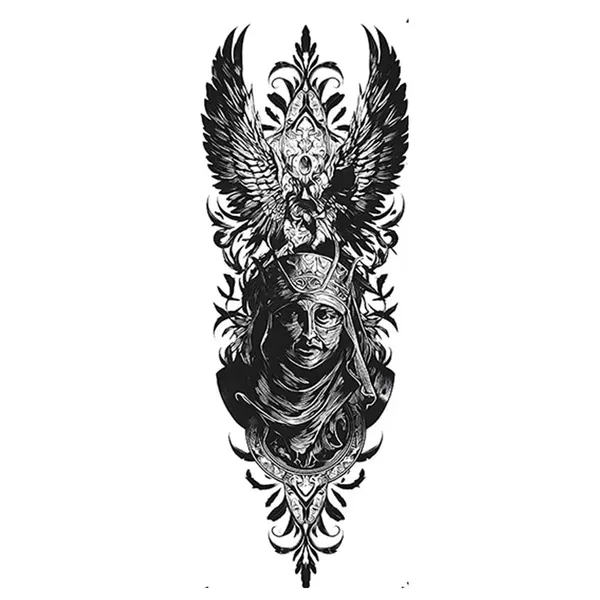 Black_Skin_Safe_Tattoo_Film_Premium_Temporary_Tattoo_Sleeve_For_Adults_Pack_Of_1