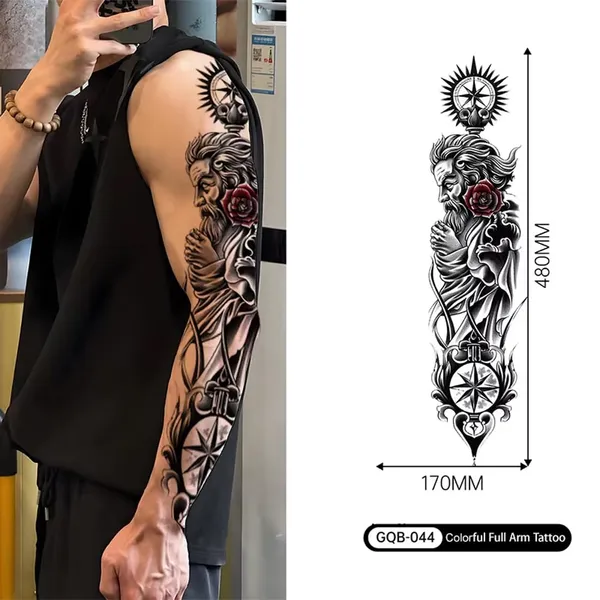 Black_Skin_Safe_Tattoo_Film_Premium_Sticker_Decal_For_Adults_Pack_Of_1