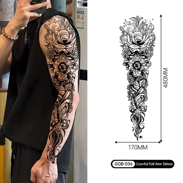 Black_Skin_Safe_Tattoo_Film_Premium_Temporary_Tattoo_Sleeve_For_Adults_Pack_Of_1