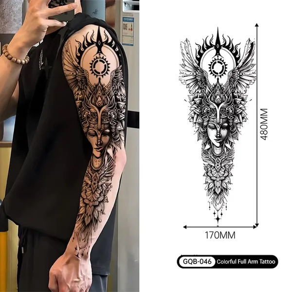 Black_Skin_Safe_Tattoo_Film_Premium_Temporary_Tattoo_Sleeve_For_Adults_Pack_Of_1