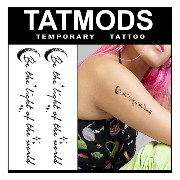 Be_The_Light_of_The_World_Design_Temporary_Tattoo