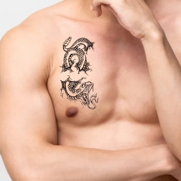 Black_Dragon_Temporary_Tattoo_pack_of_2