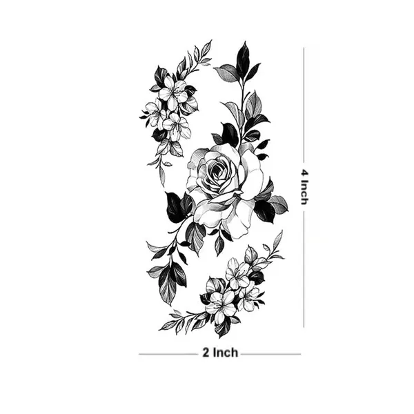 Black_Flower_Leaf_Tattoo_3_Styles_Waterproof_Temporary_Body_Tattoo_pack_of_2