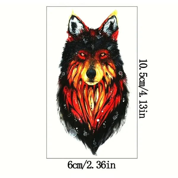Black_Wolf_Danger_Wrist_Arm_Hand_Temporary_Tattoo_pack_of_2