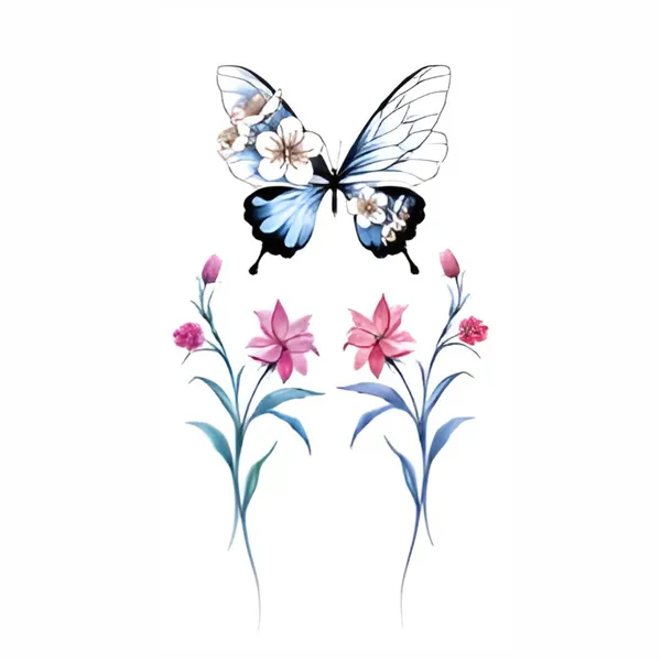 Blue_Butterfly_Temporary_Tattoo__pack_of_2