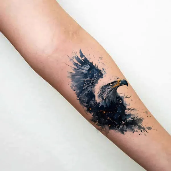 Blue_Eagle_Temporary_Tattoo_pack_of_2