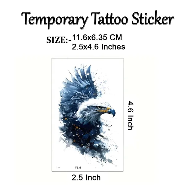 Blue_Eagle_Temporary_Tattoo_pack_of_2