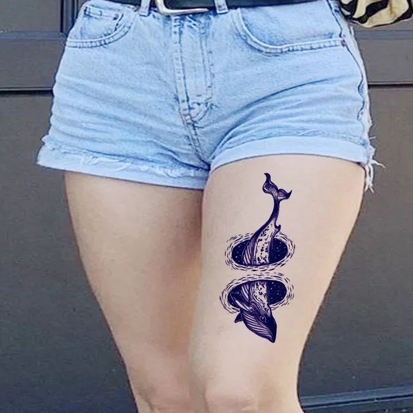 Blue_Whale_In_Hole_Design_Temporary_Tattoo_pack_of_2