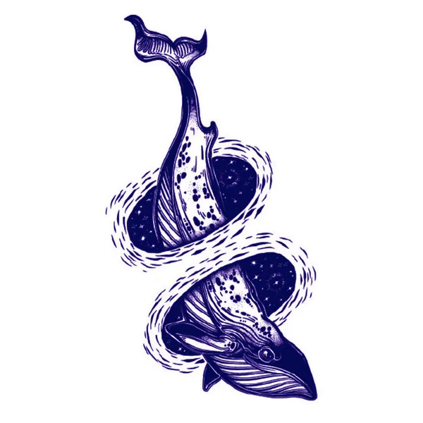 Blue_Whale_In_Hole_Design_Temporary_Tattoo_pack_of_2