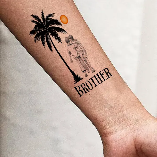 Brothers_With_Sunset_Temporary_Tattoo_