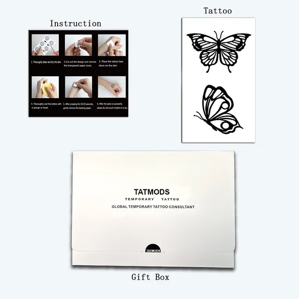 Butterfly_2_Black_Design_Temporary_tattoo_Pack_of_2