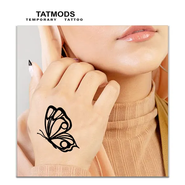 Butterfly_2_Black_Design_Temporary_tattoo_Pack_of_2