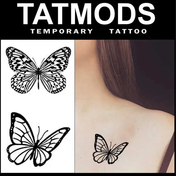 Butterfly_2_Style_Design_Temporary_tattoo_Pack_of_2