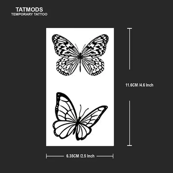 Butterfly_2_Style_Design_Temporary_tattoo_Pack_of_2