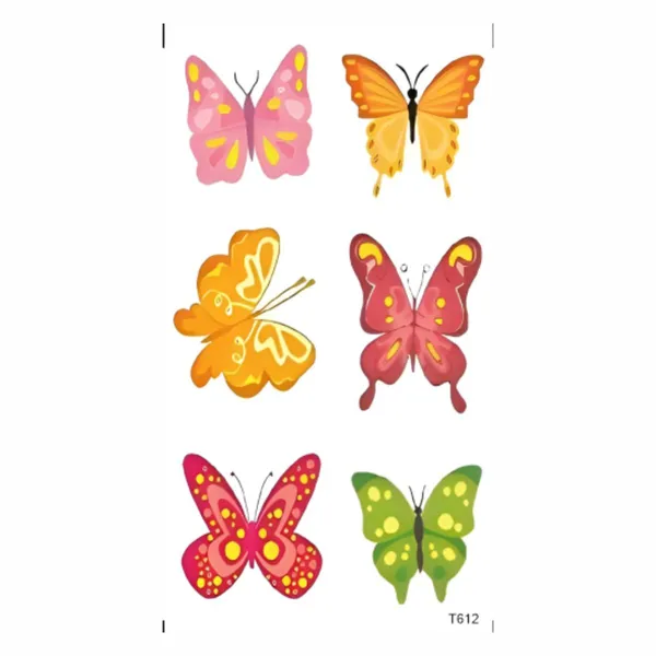 Butterfly_Colour_Set_Temporary_Tattoo_pack_of_2