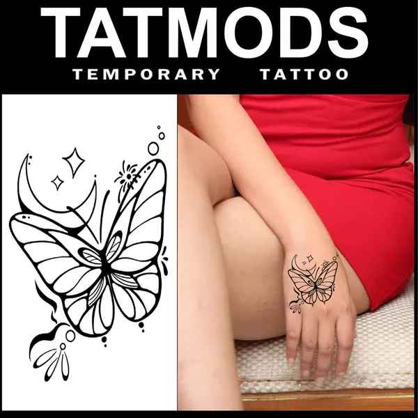Butterfly_Moon_Design_Temporary_Tattoo_Pack_of_2