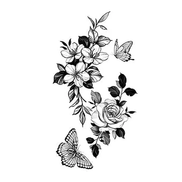 Butterfly_With_Leaf_Design_Tattoo_Waterproof_Temporary_Body_Tattoo_pack_of_2