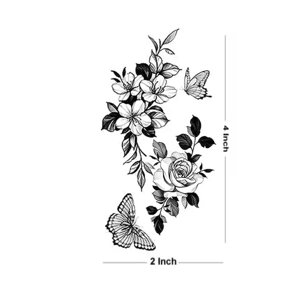 Butterfly_With_Leaf_Design_Tattoo_Waterproof_Temporary_Body_Tattoo_pack_of_2