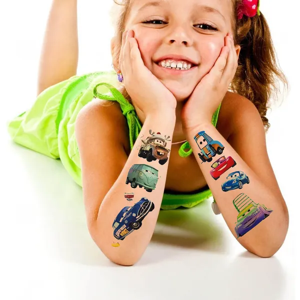 Cars_Toon_Set_Temporary_Tattoo_pack_of_2