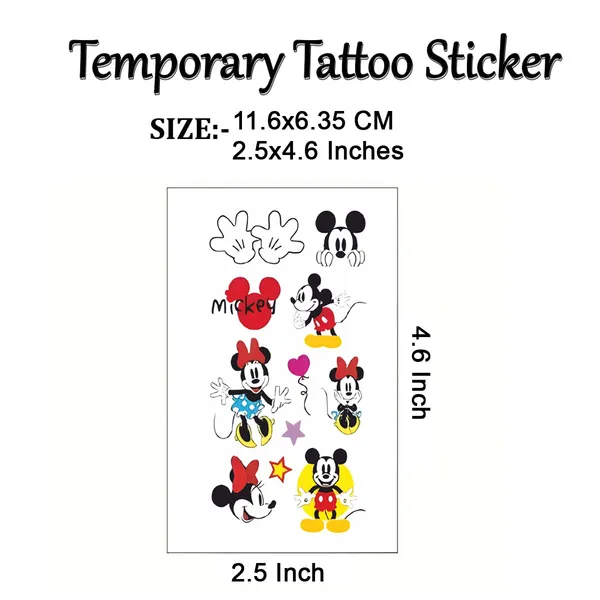 Cars_Toon_Set_Temporary_Tattoo_pack_of_2