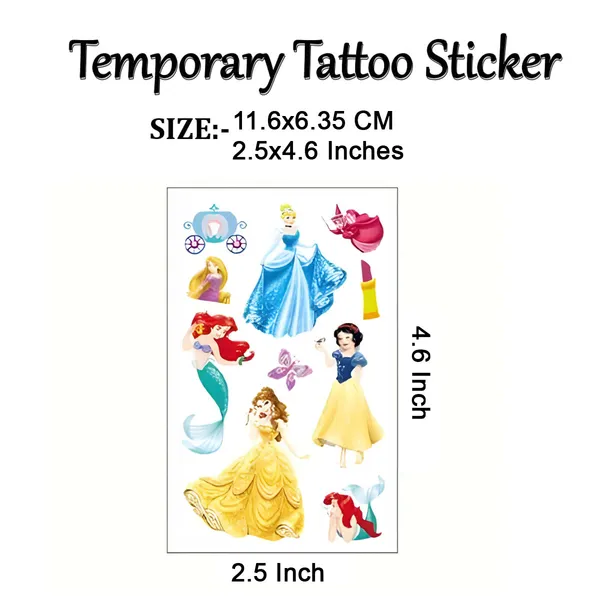 Cartoon_Doll_With_Mermaid_Temporary_Tattoo_pack_of_2