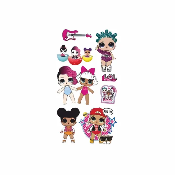 Cartoons_Carton_Temporary_Tattoo_pack_of_2