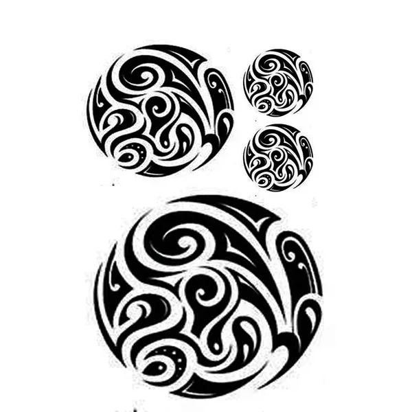 Circle_Design_Temporary_Tattoo_pack_of_2