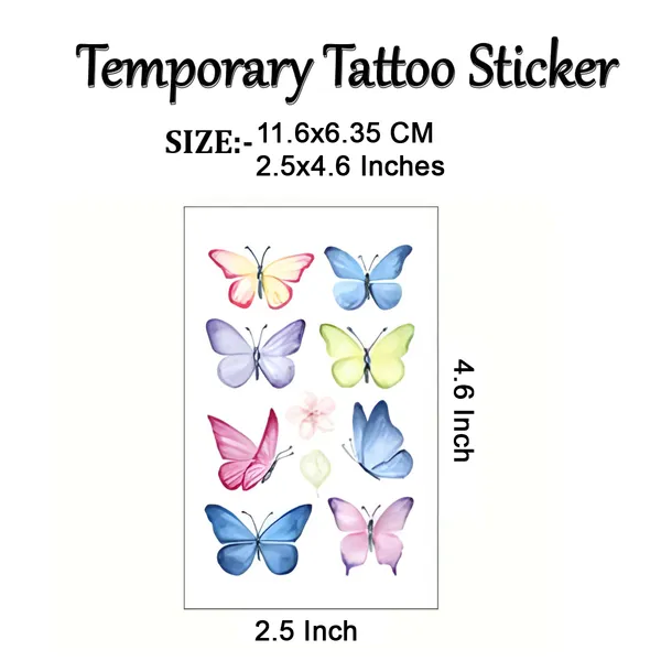 Colorful_Butterfly_Temporary_Tattoo_pack_of_2