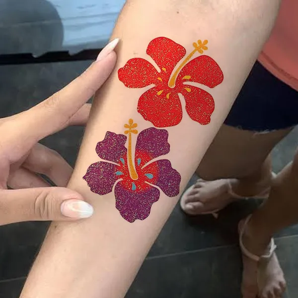 Colour_Flower_Tattoo_Waterproof_Temporary_Body_Tattoo_pack_of_2