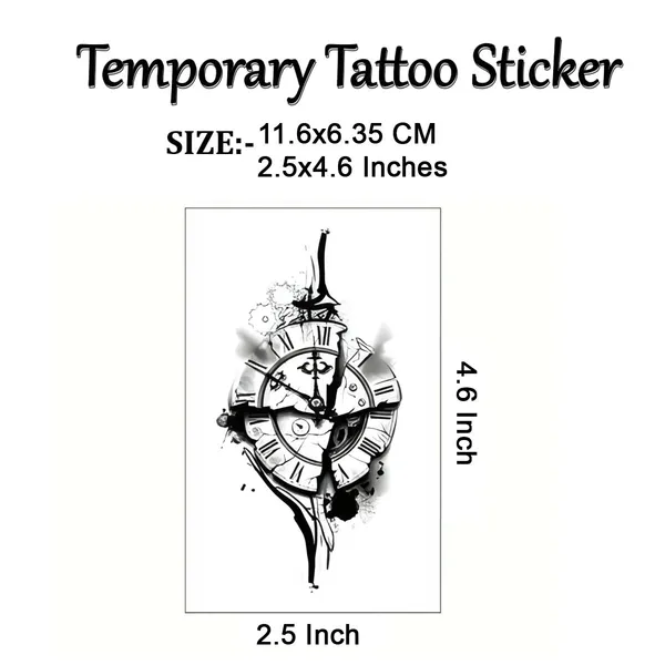 Crush_Compaas_with_Smoke_Temporary_Tattoo_pack_of_2