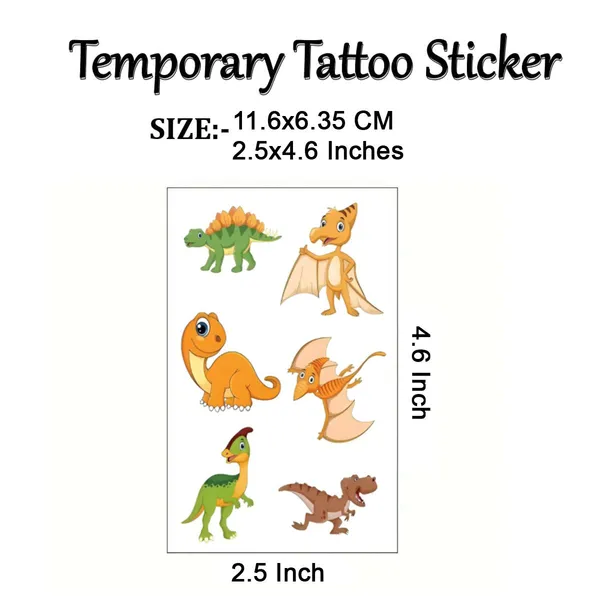 Cute_Dinosaur_Temporary_Tattoo_pack_of_2