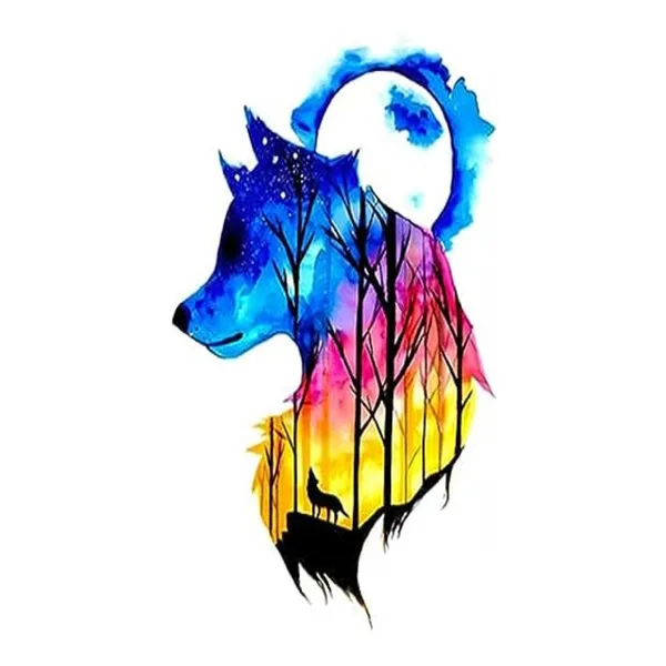 Dark_Fantasy_Wolf_Design_Temporary_Tattoo_pack_of_2